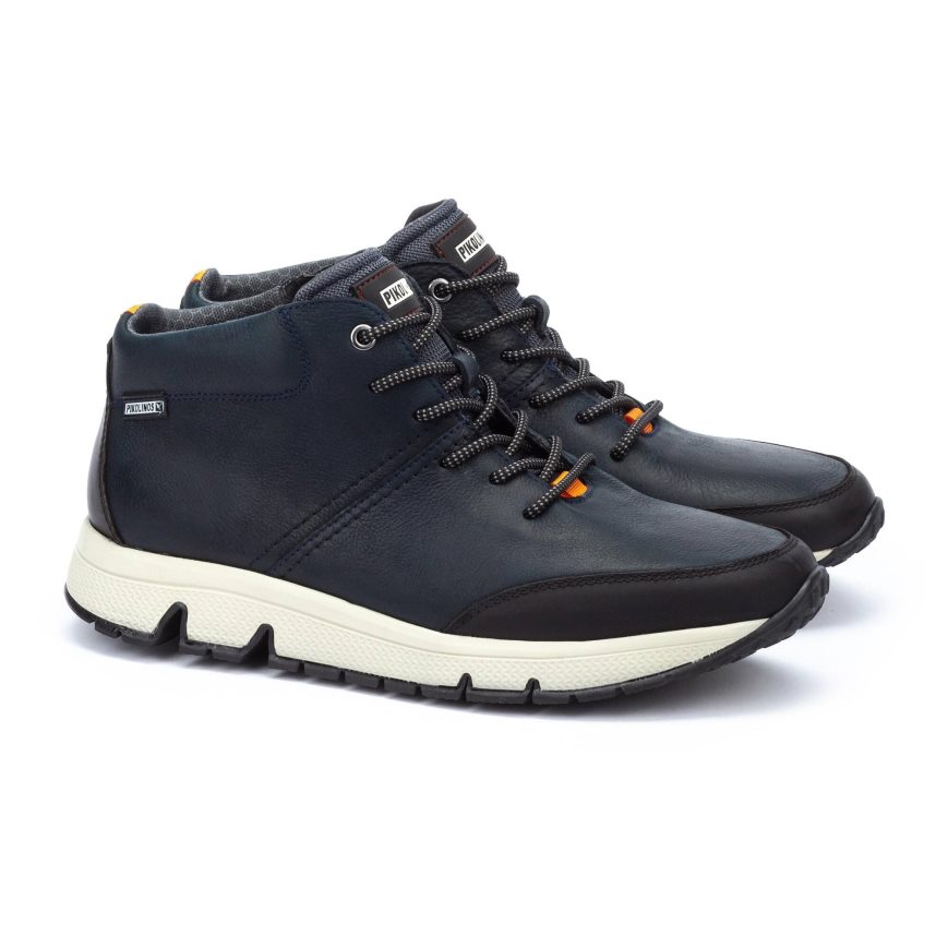 Men's Pikolinos FERROL Sneakers Navy | NZ MA5718Q